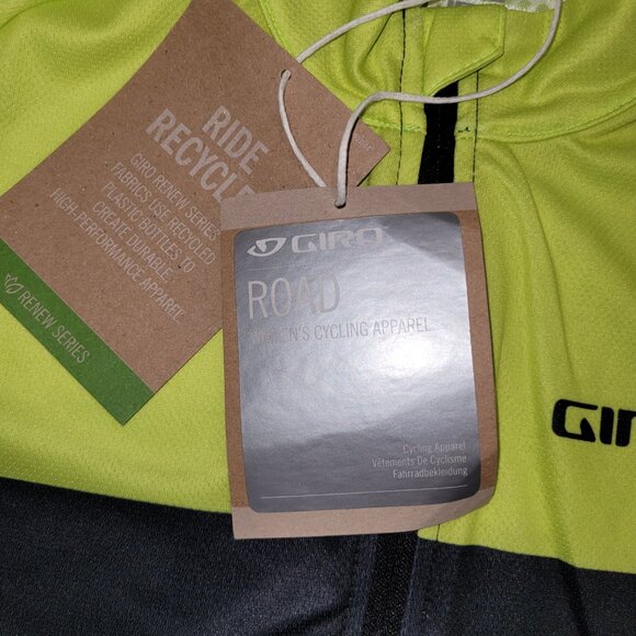 Giro Women's Chrono Jersey, Black/Yellow Size Small New w/tags Retail $74.95 - Picture 5 of 8